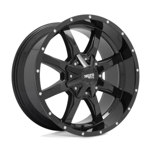 Moto Metal – MO970 – Black – 16″x7″ 42mm – Summer Wheels – MO970670383A42